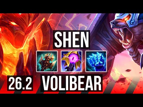 SHEN vs VOLIBEAR (TOP) | KR Master | 26.2