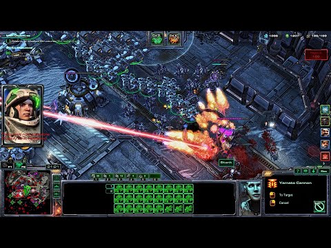 SC2 Co-Op Dead of Night ▏ "Frostbite" Jim Raynor GamePlay [Prestige : Rebel Raider]