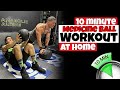 10 Minute Medicine Ball HIIT Workout