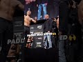 Paddy fires up the crowd ? #UFC282