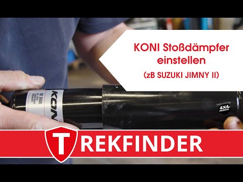 KONI Stoßdämpfer einstellen (Vorderachse + Hinterachse) - TREKFINDER Stoßdämpfer Adjustable