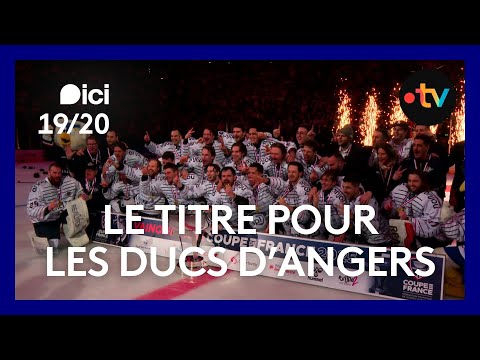 Les Ducs d'Angers, vainqueurs de la Coupe de France pour la 4e fois