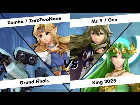 King 2025 - Doubles - Zomba / ZeroTwoNone (ROB/Zelda) vs Mr. E / Gen (Lucina/Palutena) - Grand Final