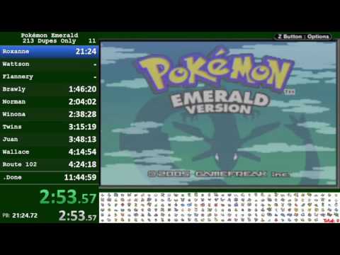 Emerald 213 "Catch 'Em All" [10:55:07] (Only Duplication Glitch)