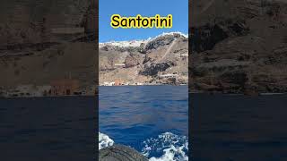 Santorini by Tender #cruise #staystrongandembracethejourney