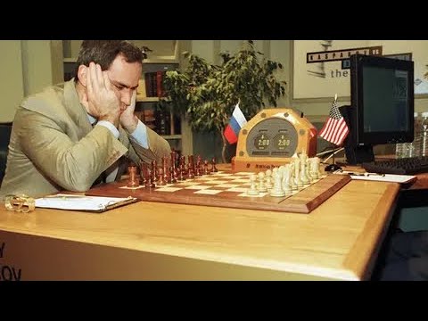 Fritz (Computer) vs Garry Kasparov | Intel World Chess Express Challenge 1994 year #chess