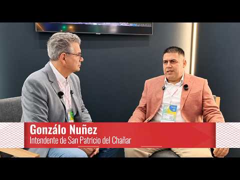 Entrevista a Gonzalo Núñez, Intendente de San Patricio del Chañar en el predio de la AOG