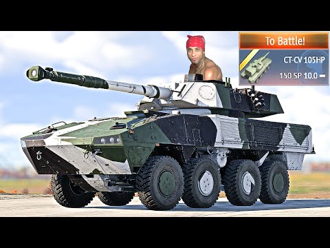 The Swedish CT-CV 105HP is VERY BALANCED