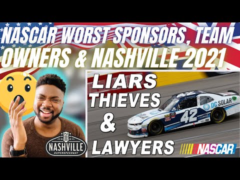 🇬🇧BRIT F1 Fan Reacts To The WORST NASCAR OWNERS, SPONSORS & 2021 NASHVILLE CUP SERIES RACE!