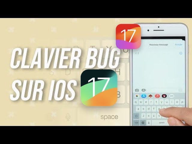 bug iPhone clavier