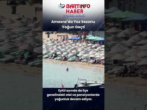 Amasra’da yaz sezonu yoğun geçti! 🌊☀️