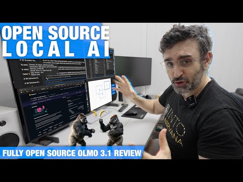 100% OPEN SOURCE Olmo 3.1 Local AI - 32B Instruct & Think Developer REVIEW