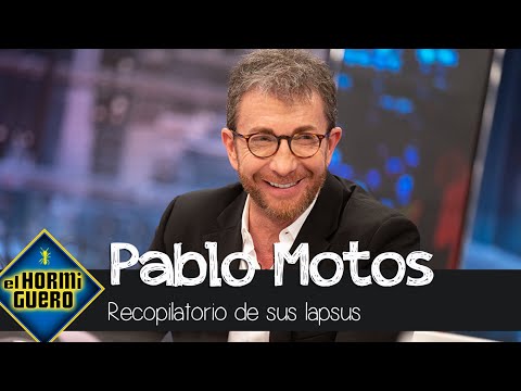 El vídeo definitivo de los lapsus de Pablo Motos por no llevar pinganillo - El Hormiguero