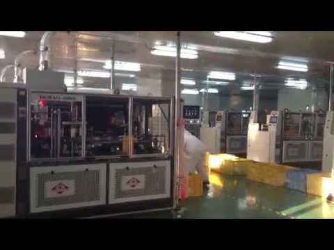 , title : 'high speed double wall paper cup machine-5 sets automatic production line'