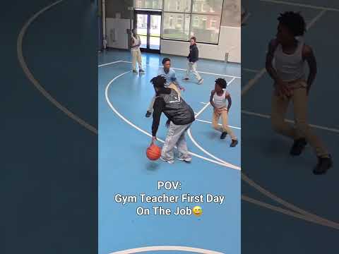 Gym Teachers Be Giving Out BTA😅🚨 #basketball #reels #explore #fyp #baltimore