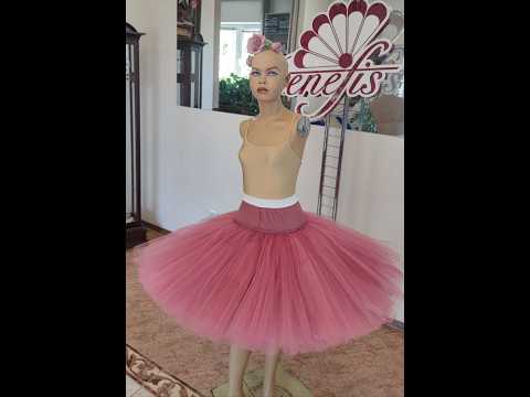 Профессиональная базовая пачка на обручах T 0001R - video 2