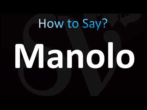 How to Pronounce Manolo (CORRECTLY!)