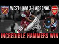 Incredible victory | Proud of the boys | Let’s win this trophy! | West Ham 3 - 1 Arsenal | EFL Cup