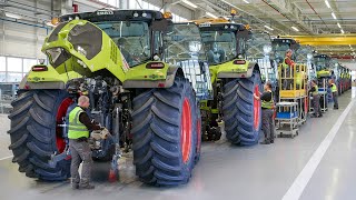 Inside European Factories Producing Super Advanced Giant Tractors