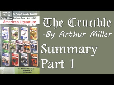 Summary of The Crucible by Arthur Miller / Part 1