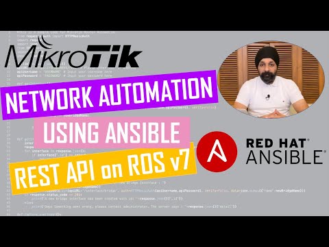 Network Automation using Ansible On MikroTik RouterOS v7.x REST API