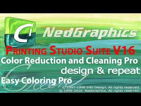 Nedgraphics Printing Studio Suite V16 ( Design & Repeat Pro, Color Reduction & Cleaning Pro& Others