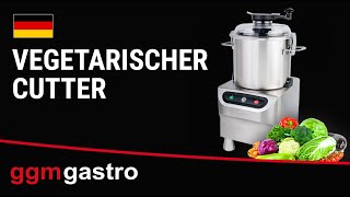 Taglierina vegetariana - 8 litri - 800W - 230 Volt - 1550 giri/min.