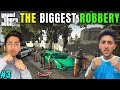 BIGGEST ROBBERY IN GTA V STEALING EXPENSIVE SUPER CARS | GTA 5 GAMEPLAY #3