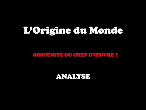 L'Origine du Monde de Gustave Courbet, Analyse du tableau
