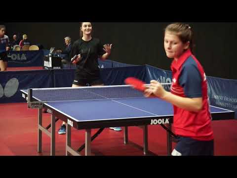 KANUNNIKOVA Vasylysa UKR - SMIRNOVA Alexandra KAZ (2018 Hungarian Junior & Cadet open)