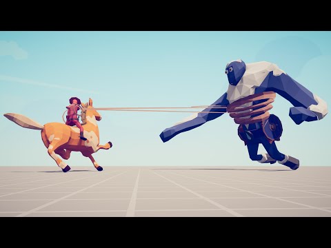 RAPID FIRE LASSO vs EVERY UNIT - Totally Accurate Battle Simulator TABS