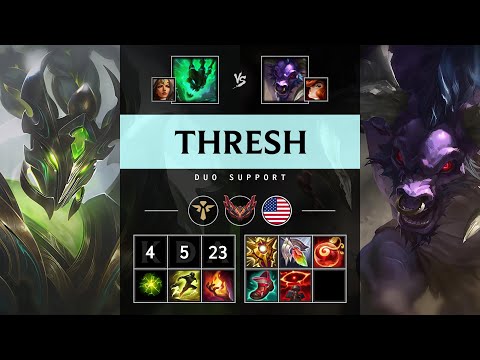 Thresh Support vs Alistar - NA Grandmaster Patch 25.17