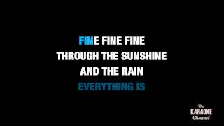 Everything Is Fine in the Style of &quot;Josh Turner&quot; karaoke video with lyrics (no lead vocal)