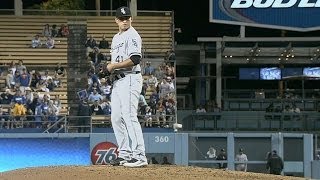 CWS@LAD: Guerra pitches an inning of scoreless relief