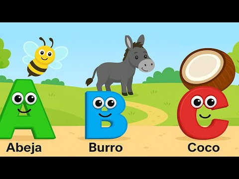 La CANCIÓN del ABECEDARIO de la A a la Z ✨ Canción Infantil Educativa para Niños 🎵