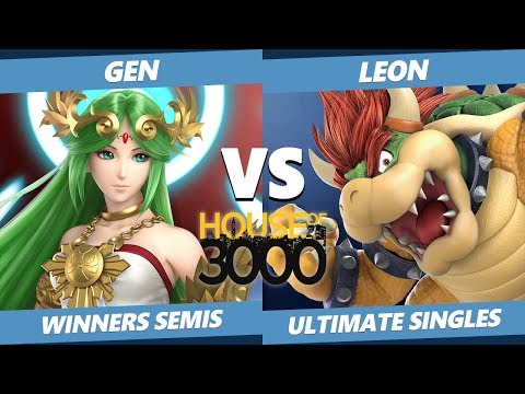 Smash Ultimate Tournament - Gen (Palutena) Vs. Leon (Bowser) SSBU Xeno 167 Winners Semis