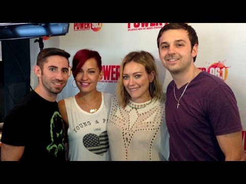 Hilary Duff Chats with The Scotty K & Riley Morning Show