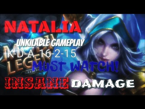 Natalia MVP Gameplay//insane damage//mobilelegends