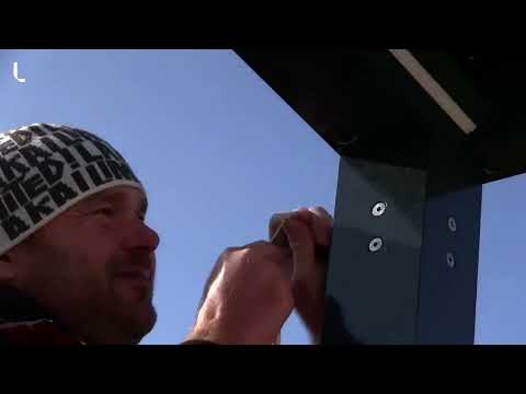 Návod na montáž - screenová roleta do pergoly