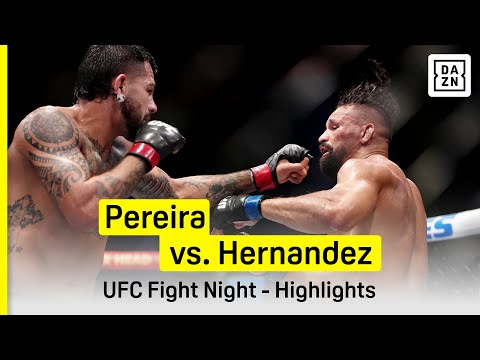 Anthony Hernandez vs Michel Pereira | UFC Fight Night | DAZN Highlights