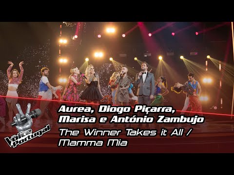 Aurea, Diogo Piçarra, Marisa, Zambujo - "The Winner Takes it All" / "Mamma Mia" | The Voice Portugal