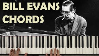 Bill Evans Chords: A Tutorial on their Voicing