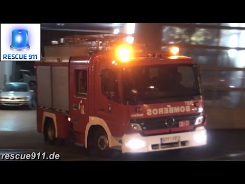 Madrid fire department // Coche CO-21 Bomberos Madrid Parque 2