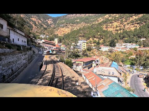 Driver's Eye View (India) - Kalka to Shimla Railway - Part 2 - Sonwara to Salogra - 4K