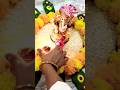 Shubharambh Ganesh Rangoli Riceart Ganpati Ganeshchaturthi Decoration Trending Shorts Diy