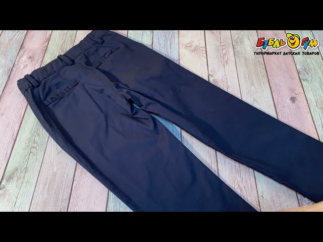 Брюки Lanson Kids легкие темно-синие - видео