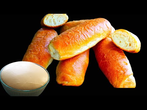 No Eggs,Corn syrup,Sugar or Oil | Ultra soft whipping Cream Hotdog Buns|100% better than storebought