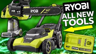Best New Tools From Ryobi - 18V One+ Tools and 40V Mower!