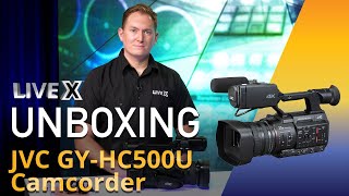 Video thumbnail for Unboxing: JVC GY-HC500U Camcorder by Live X