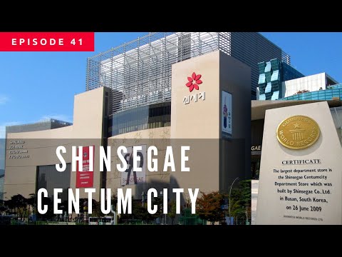 Shinsegae Centum City Busan, Coreia - A maior loja de departamentos do mundo 신세계 센텀시티점